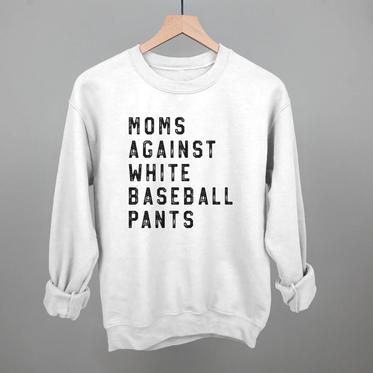 Moms Against White Baseball Pants - Image 6