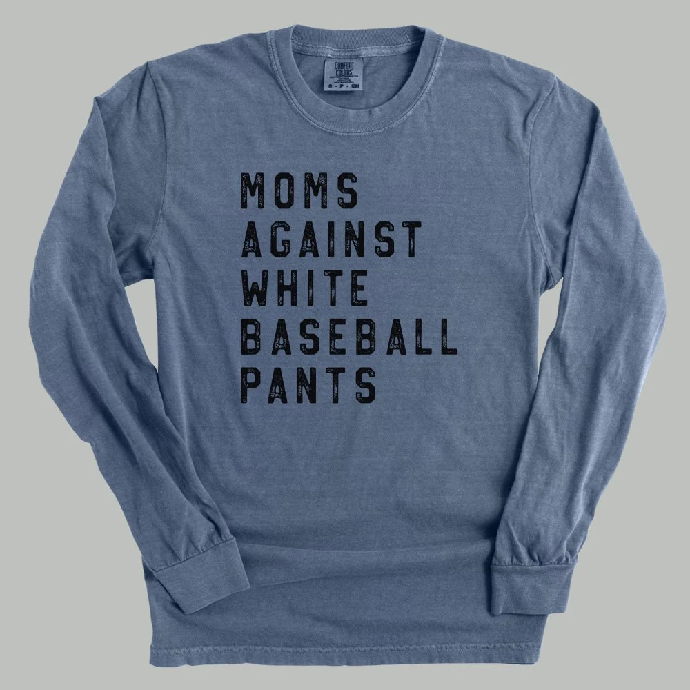 Moms Against White Baseball Pants - Image 9