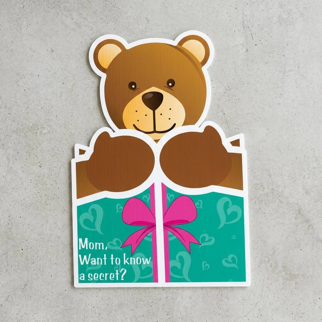 Giant Mother's Day Bear Hug Greeting Card - Image 2