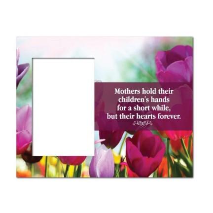 Mother's Day "Mother's hold their children's hands..." Picture Frame - Image 2