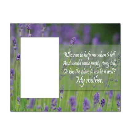 Mother's Day "Who Ran to Help Me..." Picture Frame - Image 2