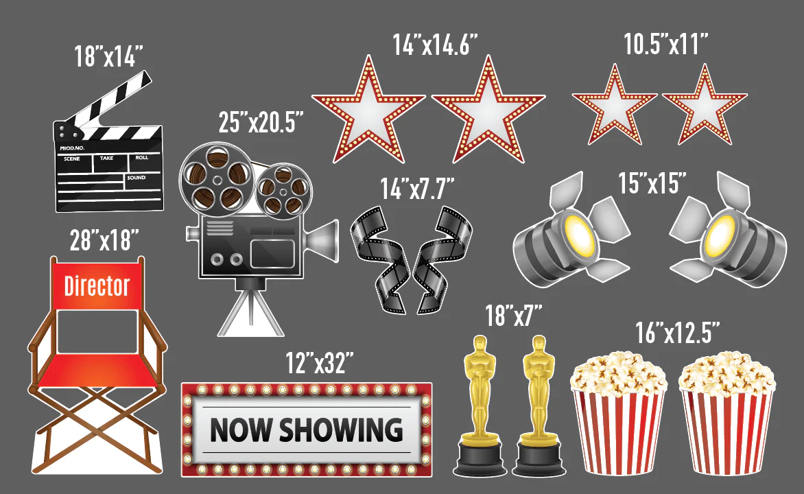 Movie Yard Card Accessories - Image 2