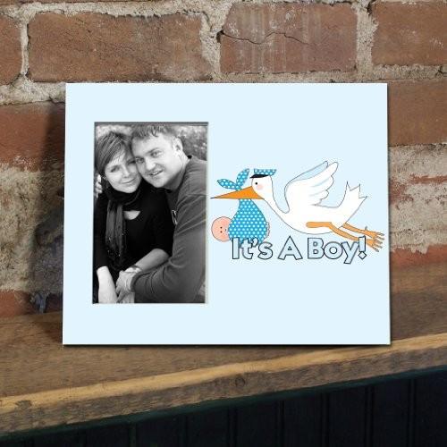 It's a Boy! Blue Stork Picture Frame #1