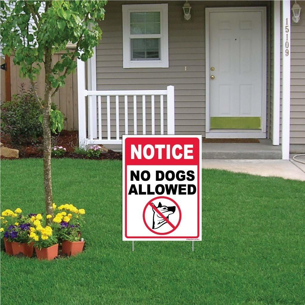 No Dogs Allowed Sign or Sticker