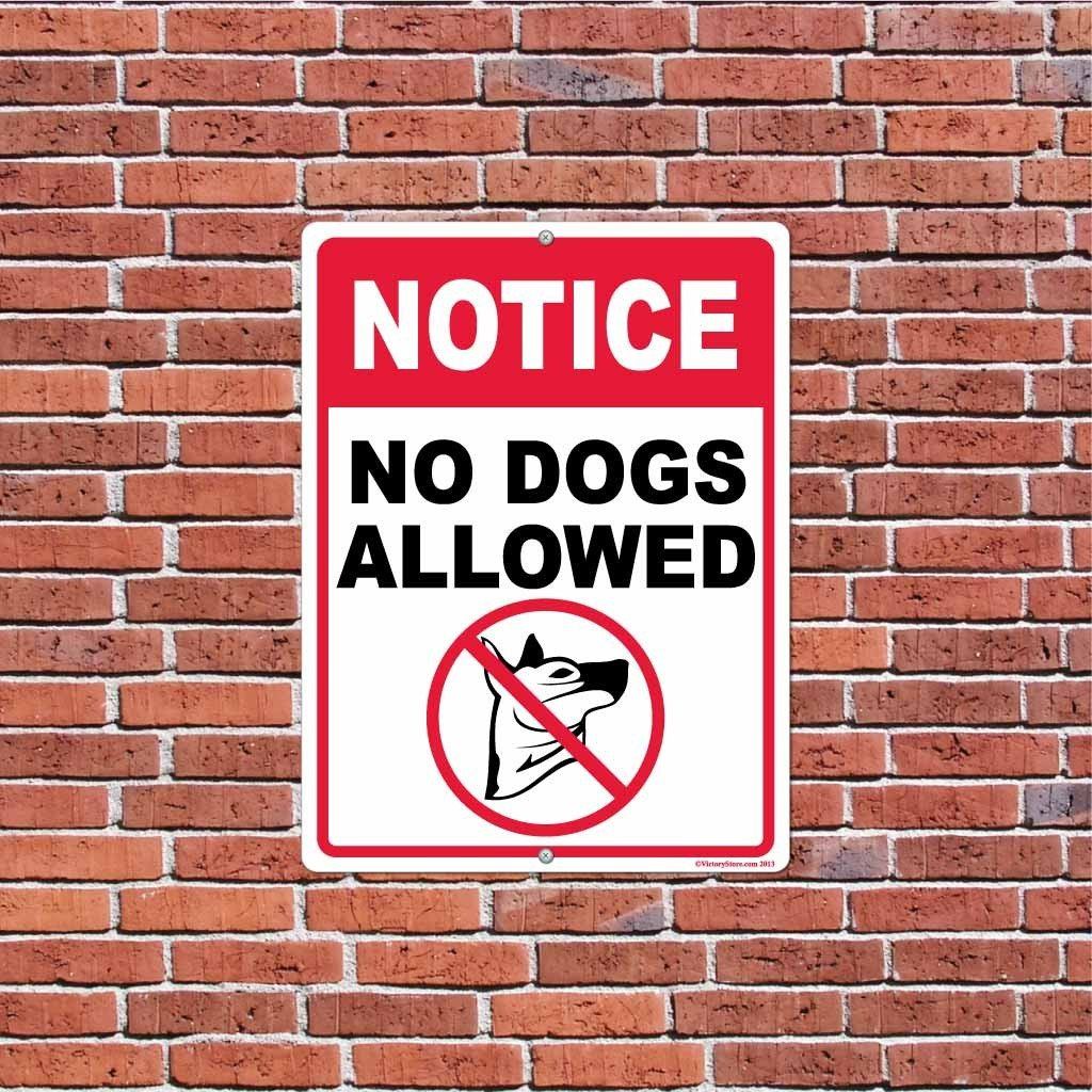 No Dogs Allowed Sign or Sticker - Image 4