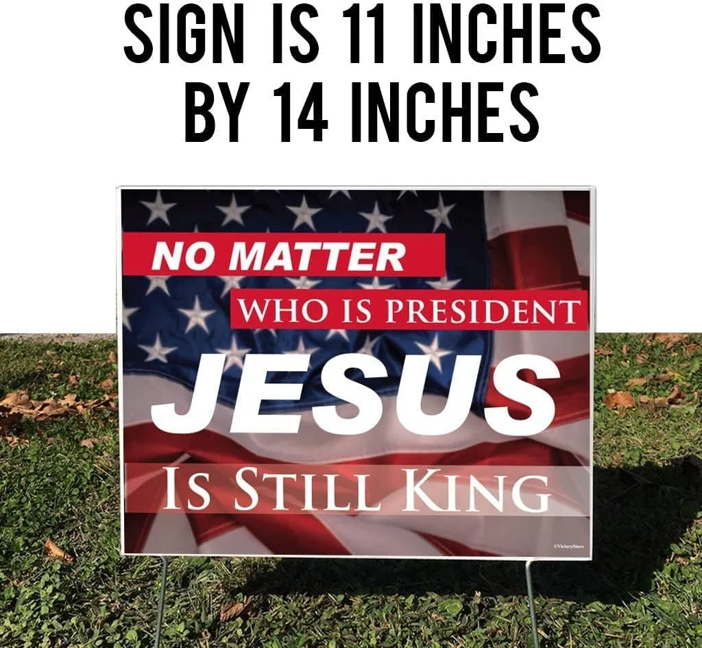 No Matter Who Is President Jesus Is King - Combo Set - Image 3
