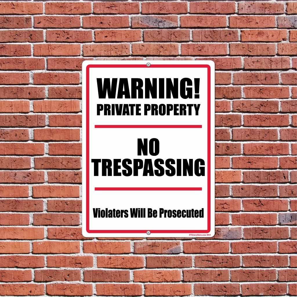 No Trespassing Violators will be Prosecuted Sign or Sticker - Image 10