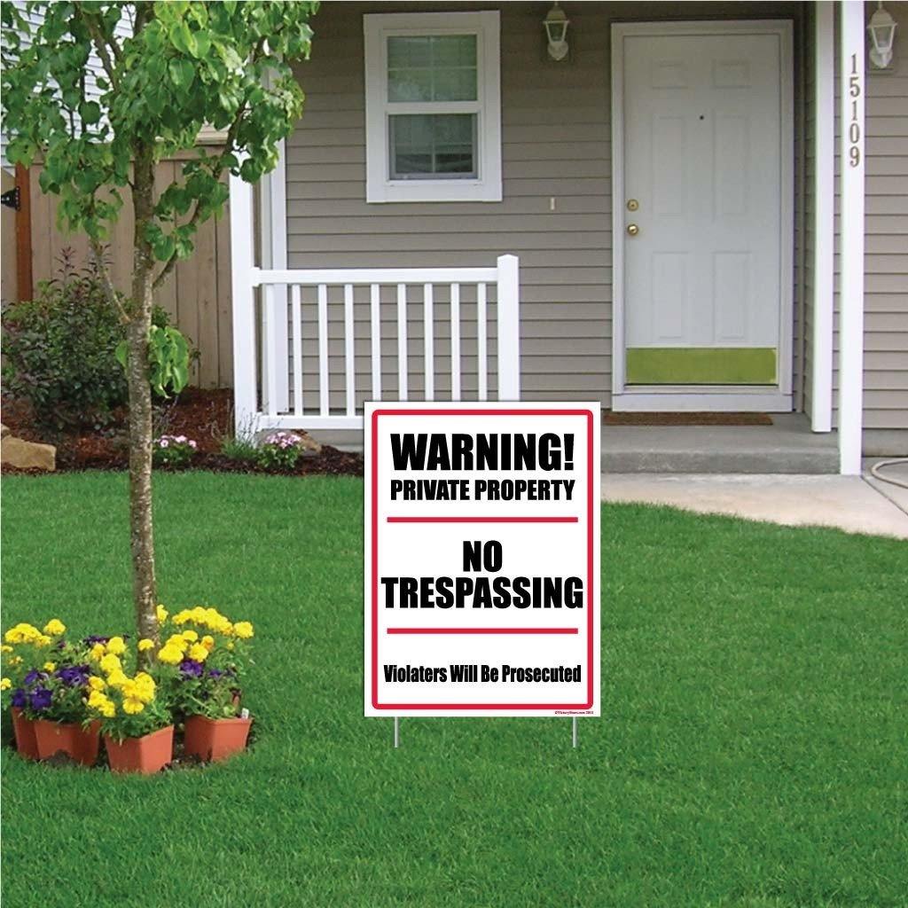 No Trespassing Violators will be Prosecuted Sign or Sticker - Image 11