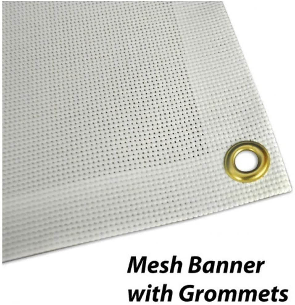 No Wake within Certain Feet of Dock Banner with Wind Resistant Mesh - Image 3