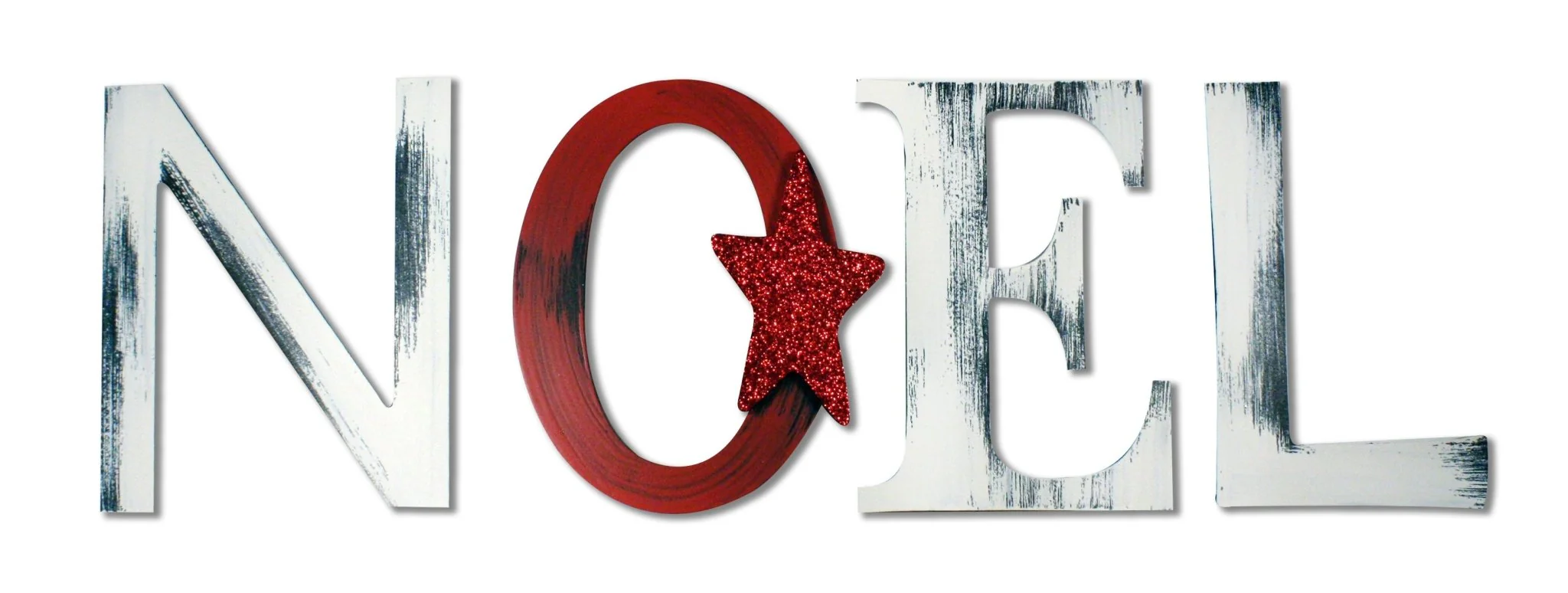 Glitter Noel Sign with Star - Image 5