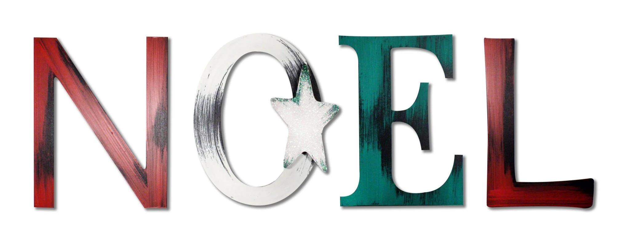 Glitter Noel Sign with Star - Image 6