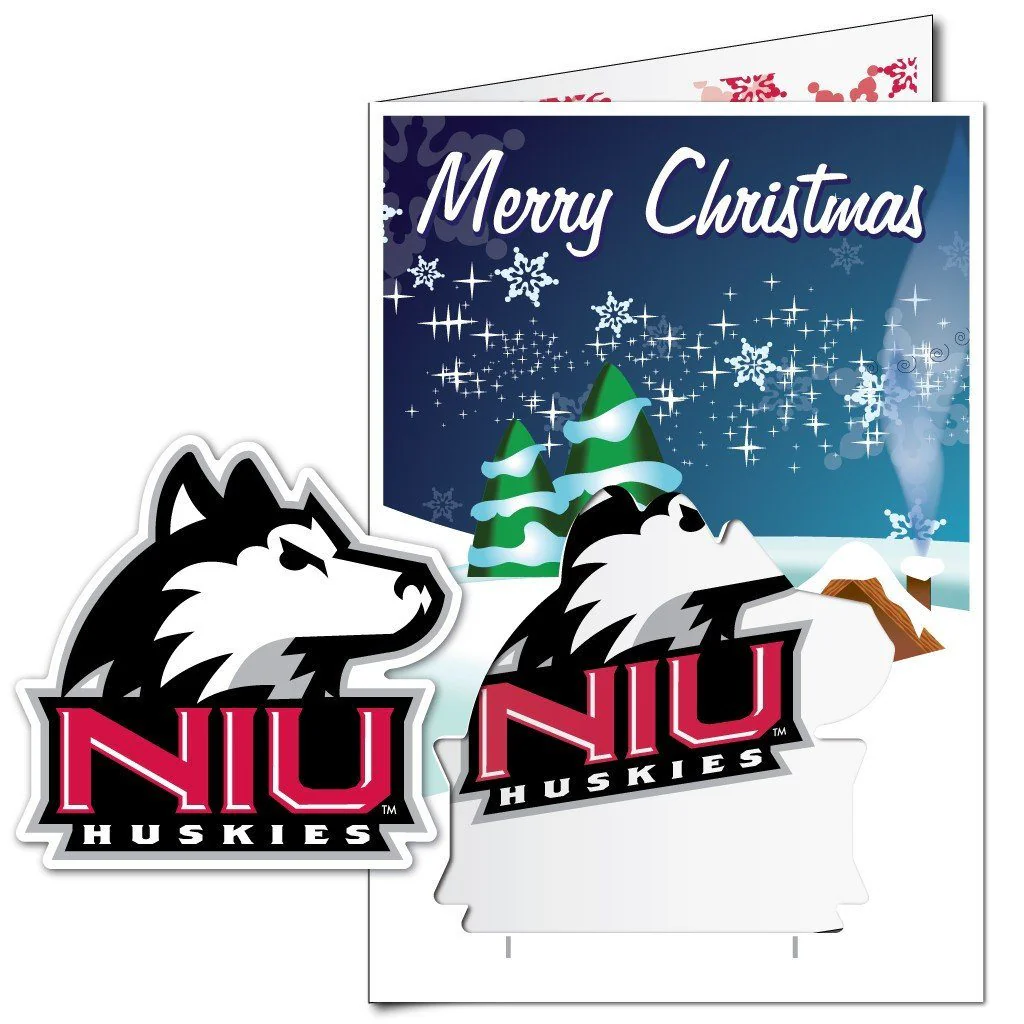 2'x3' Giant Northern Illinois Valentines Greeting Card & Yard Sign - Image 7