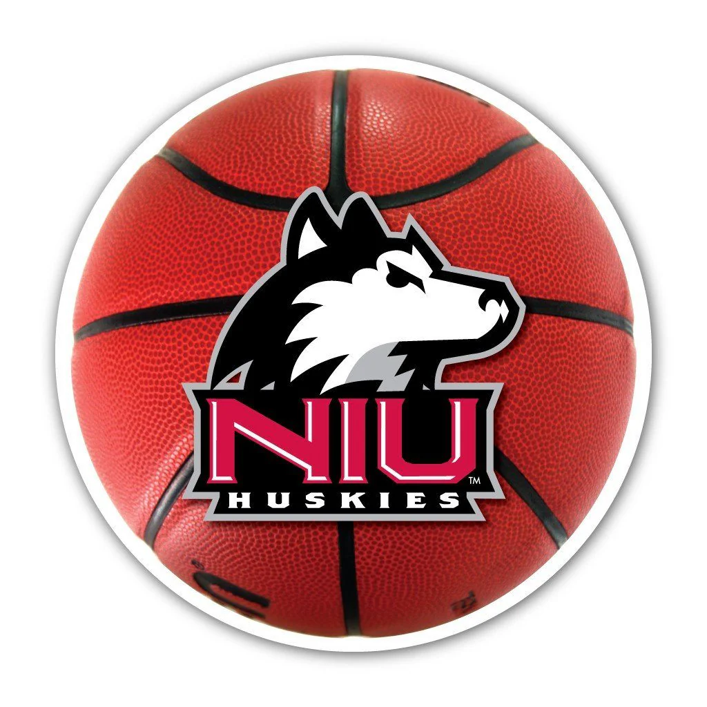 Northern Illinois University Basketball Shaped Magnet - Image 2