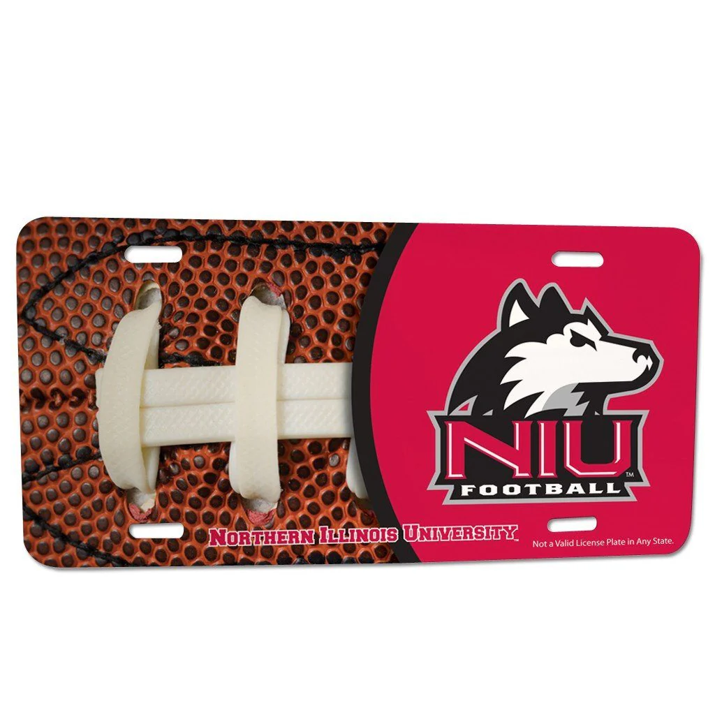 Northern Illinois University Football License Plate