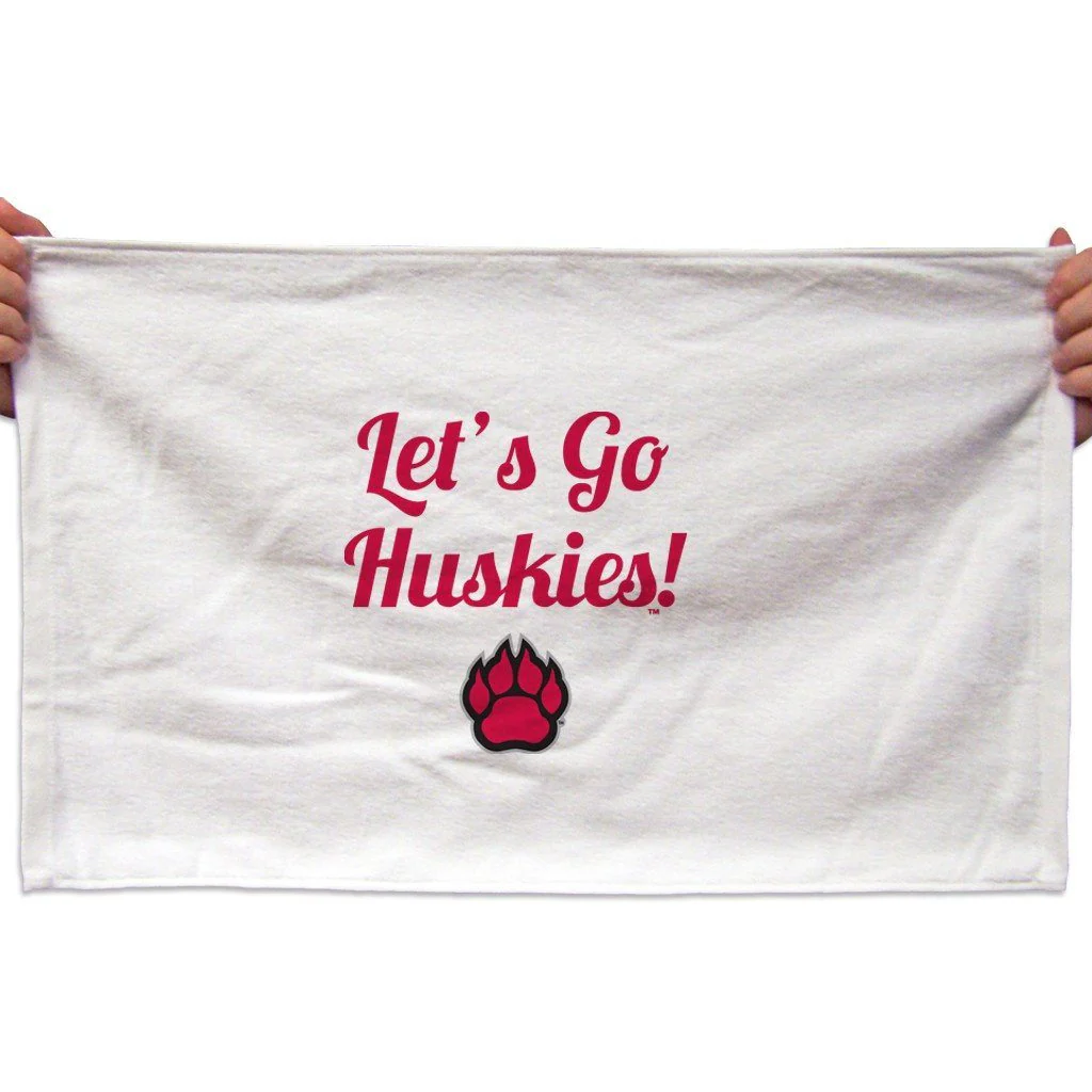 Northern Illinois University Let's Go Huskies Rally Towel Set of 3