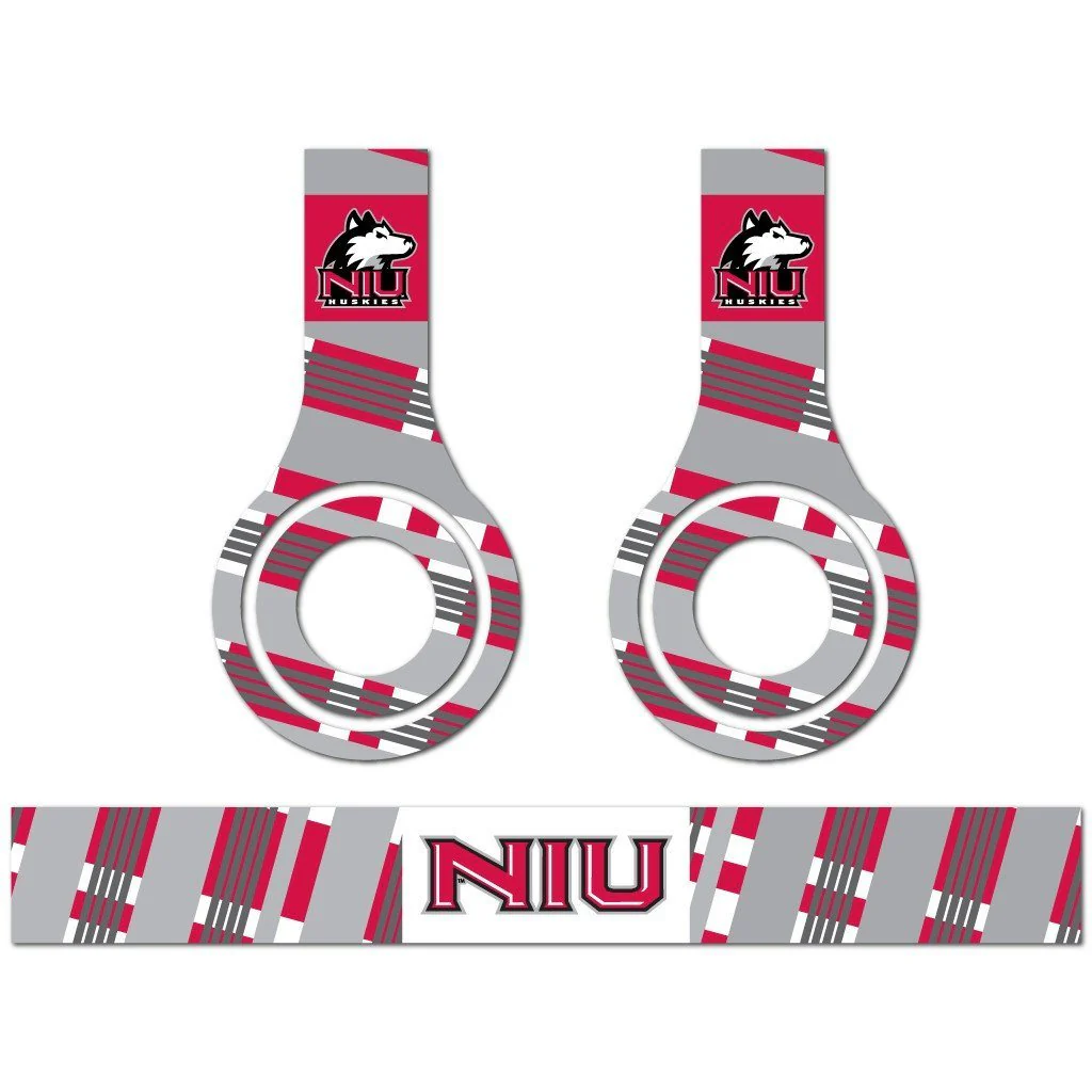 Northern Illinois University Skins for Beats Solo HD Headphone | Set of 3 - Image 2