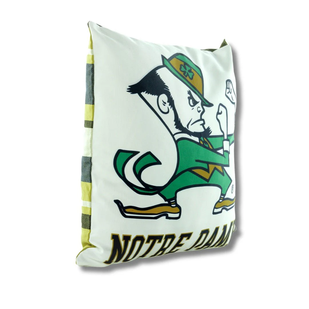 Notre Dame Fighting Mascot Irish Pillow Cover - Image 4