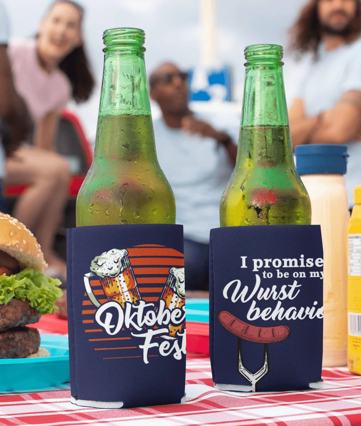 Wurst Behavior Oktoberfest Can Cooler Pack