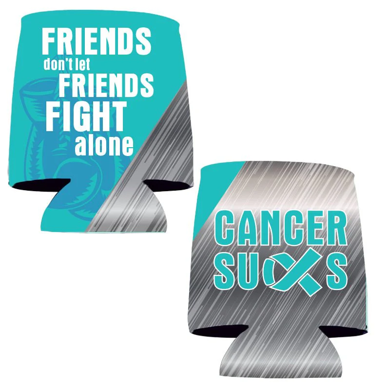 Ovarian Cancer Sucks Can Coolers - Image 2