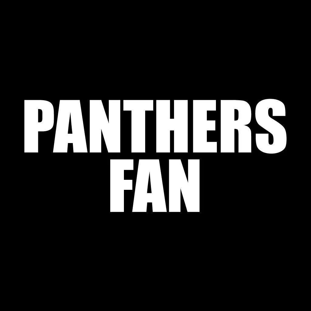 Panthers Fan Black Folding Camping Chair - Image 2