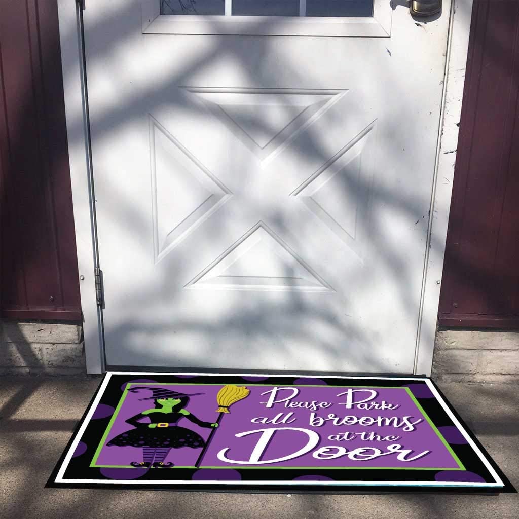 Park Witch Brooms at The Door Doormat - Image 2