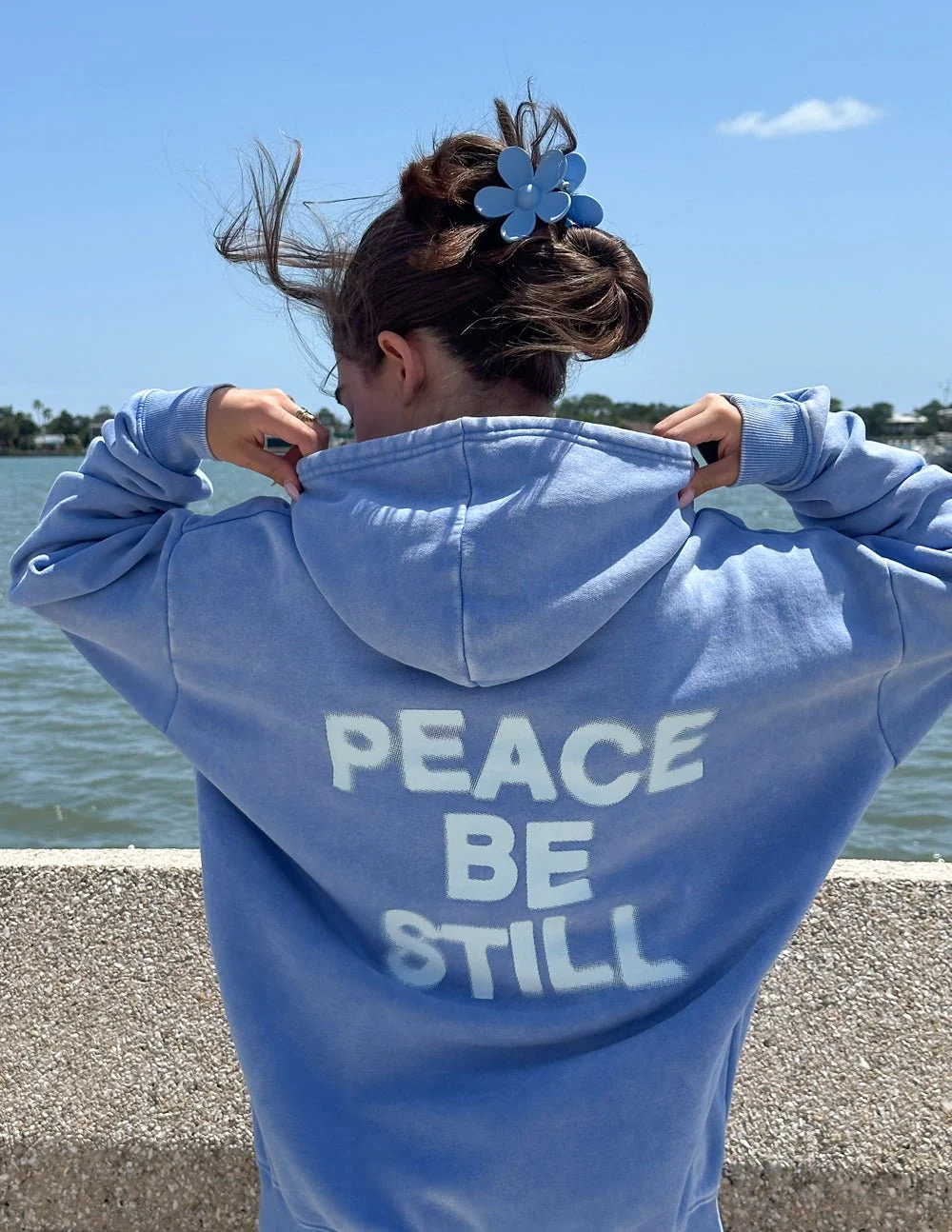 Peace Be Still Unisex Hoodie - Image 10