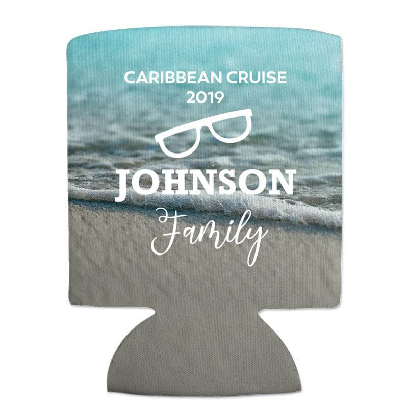 Custom Cruise Themed Can Cooler - Image 3