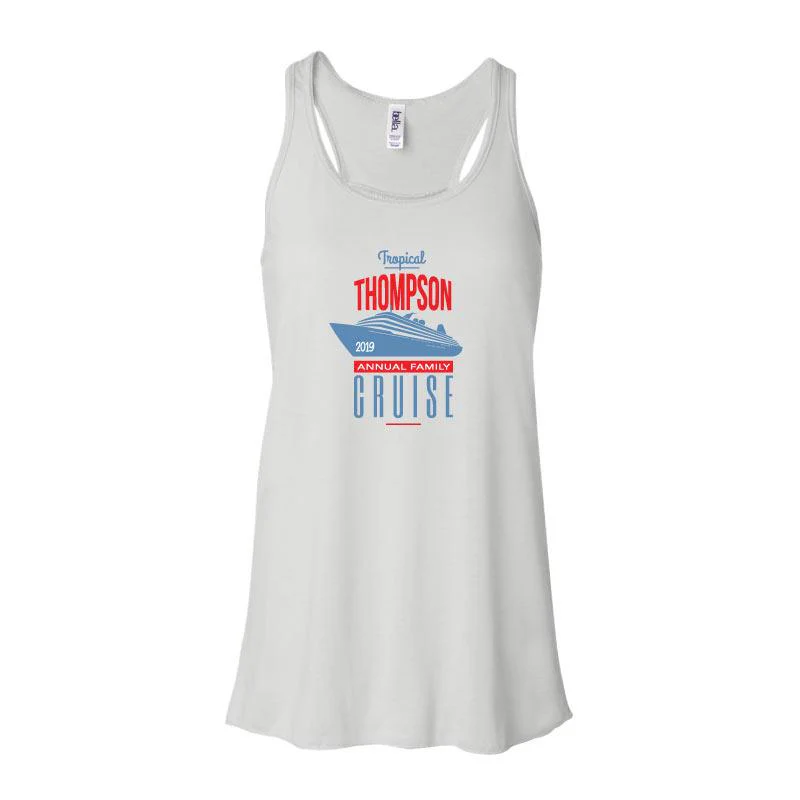 Personalized Cruise Vacation Ladies Tank Tops - Image 9