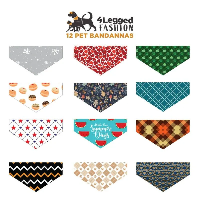 Pet Bandanas | Set of 12 - Image 2