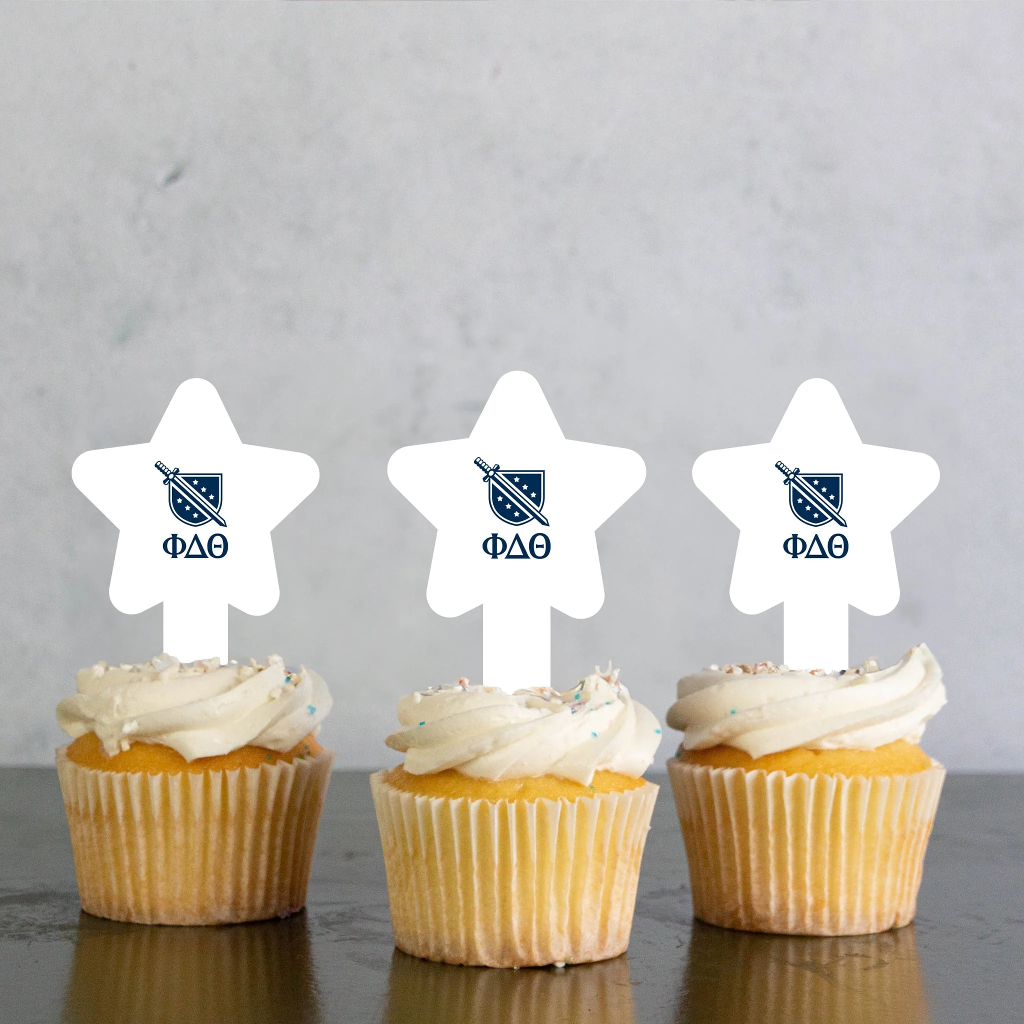 Phi Delta Theta Cupcake Toppers - Image 4
