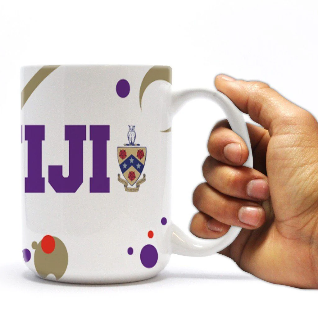 Phi Gamma Delta 15oz Bubble Coffee Mug
