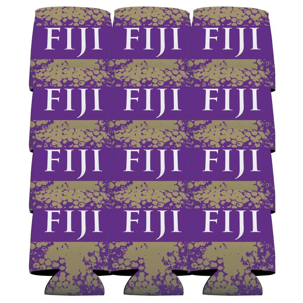 Phi Gamma Delta FIJI & Grunge Can Cooler Set - Image 2