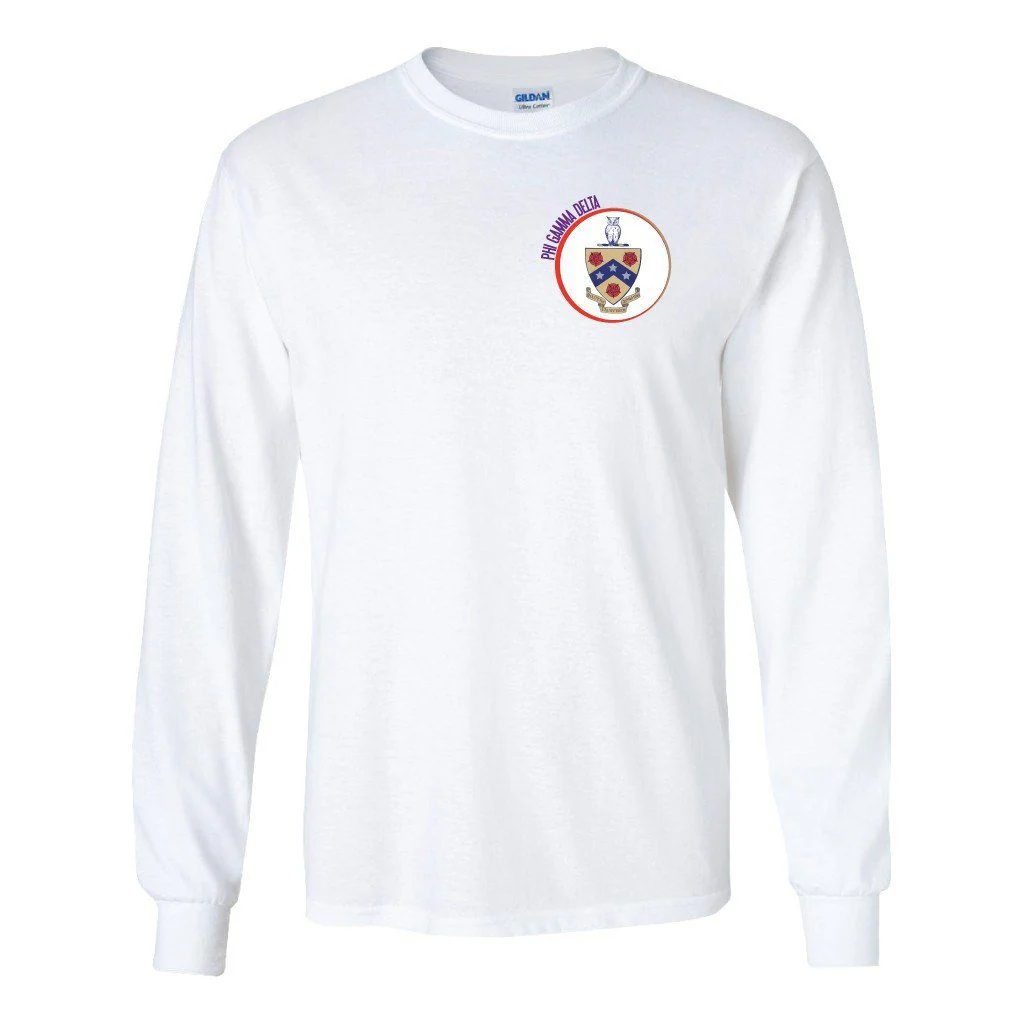 Phi Gamma Delta Coat of Arms Long Sleeve T-shirt