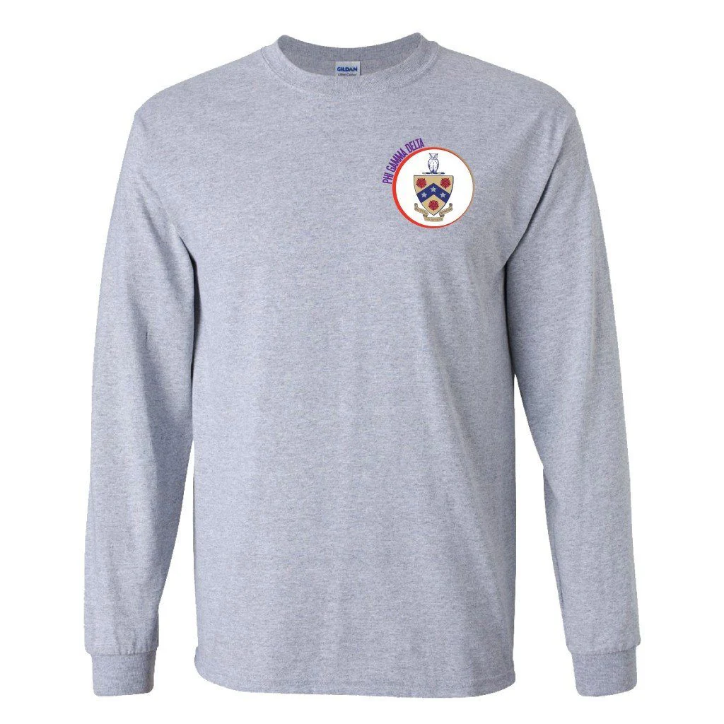 Phi Gamma Delta Coat of Arms Long Sleeve T-shirt - Image 2