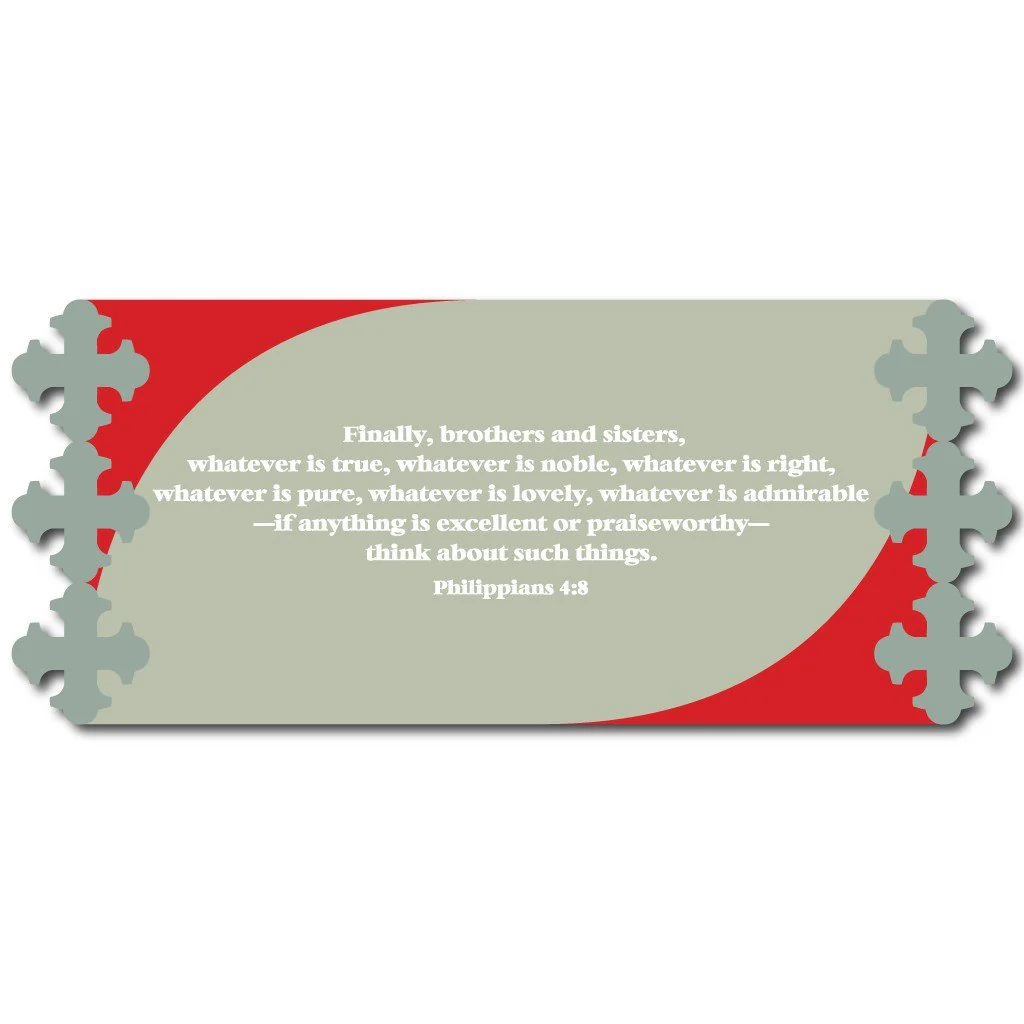 Philippians 4:8 Religious 15oz Coffee Mug - Image 2