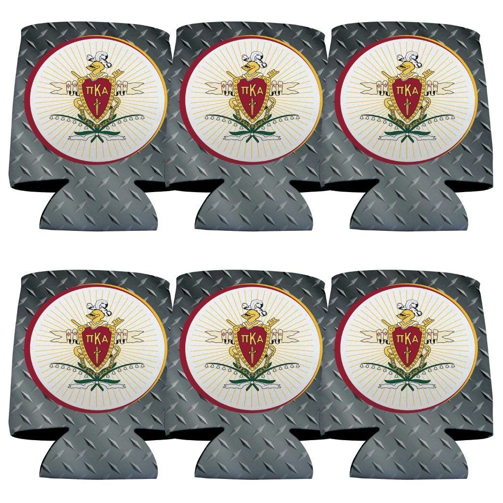 Pi Kappa Alpha Steel Plate Can Cooler Set - Image 2