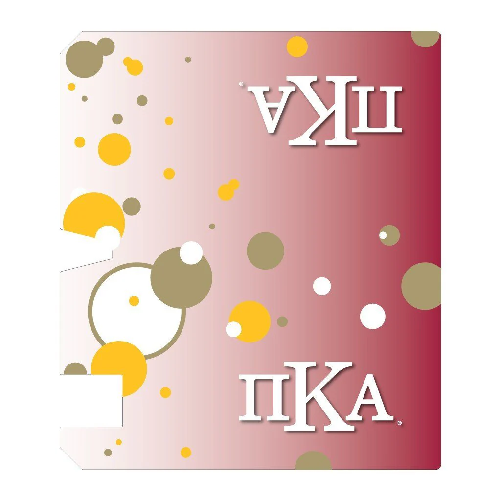 Pi Kappa Alpha Dotted Magnetic Mailbox Cover - Image 2