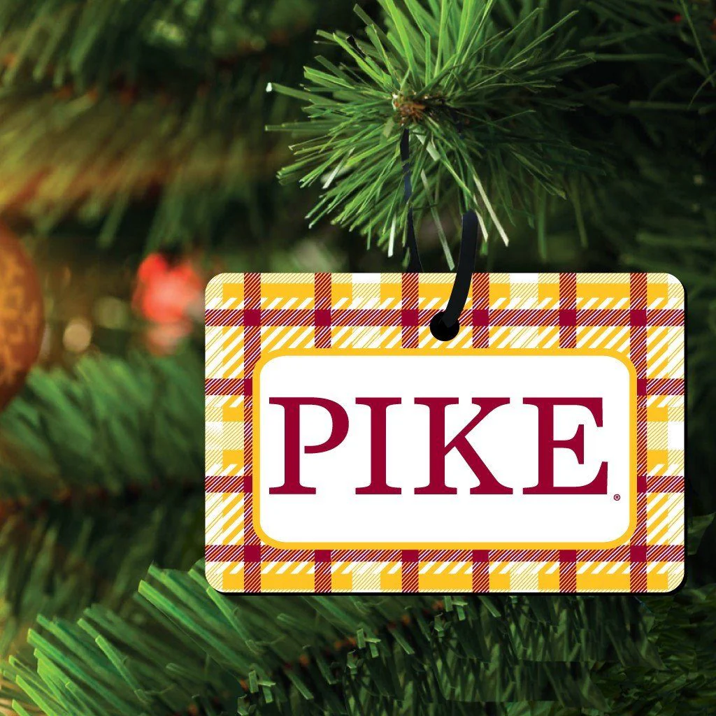 Pi Kappa Alpha Ornament Set of 3 Shapes - Image 3