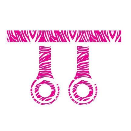 Pink Animal Print Set of 3 Headphone Skins for Beats Solo HD - Image 2