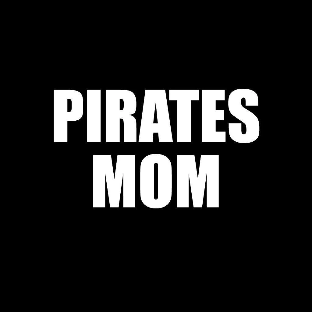 Pirates Mom Black Folding Camping Chair - Image 2