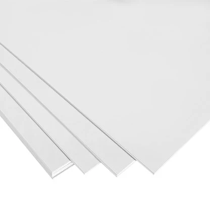 Polystyrene Sheets - Double White, 24" x 48", 0.040" Thick