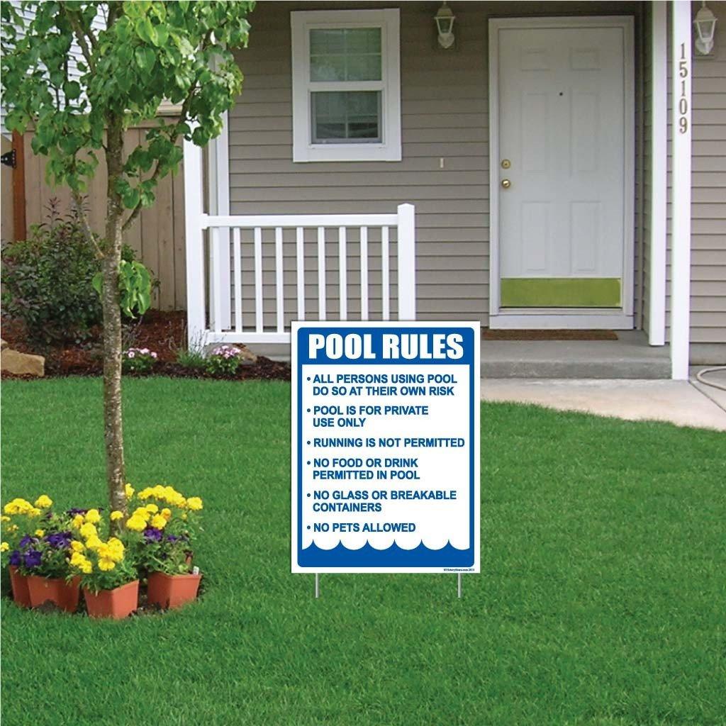 Pool Rules Sign or Sticker - #1 - Image 3
