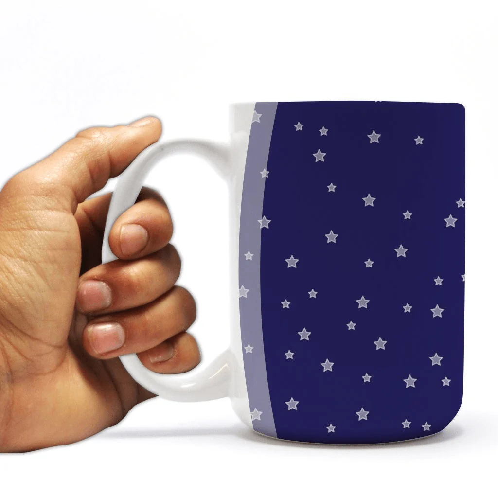 Moon and Stars Promposal 15oz Coffee Mug
