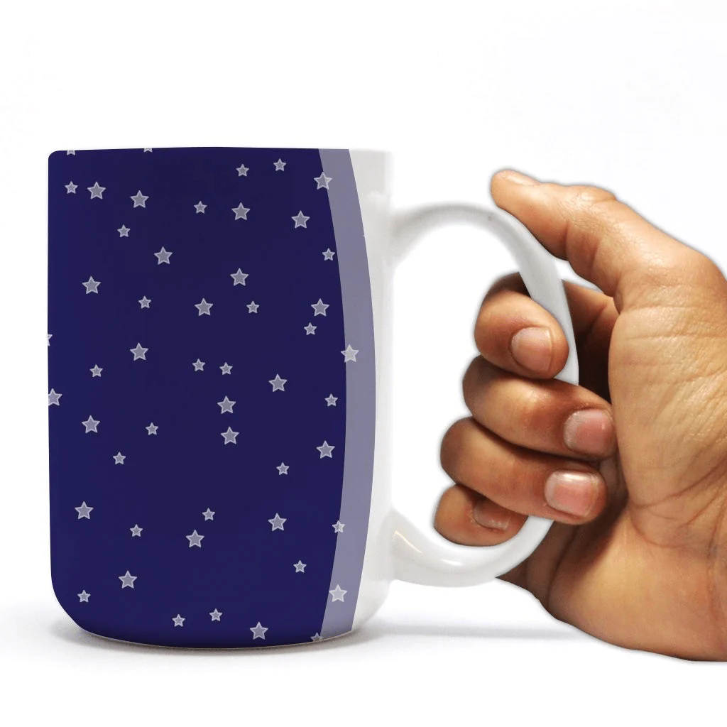 Moon and Stars Promposal 15oz Coffee Mug - Image 2