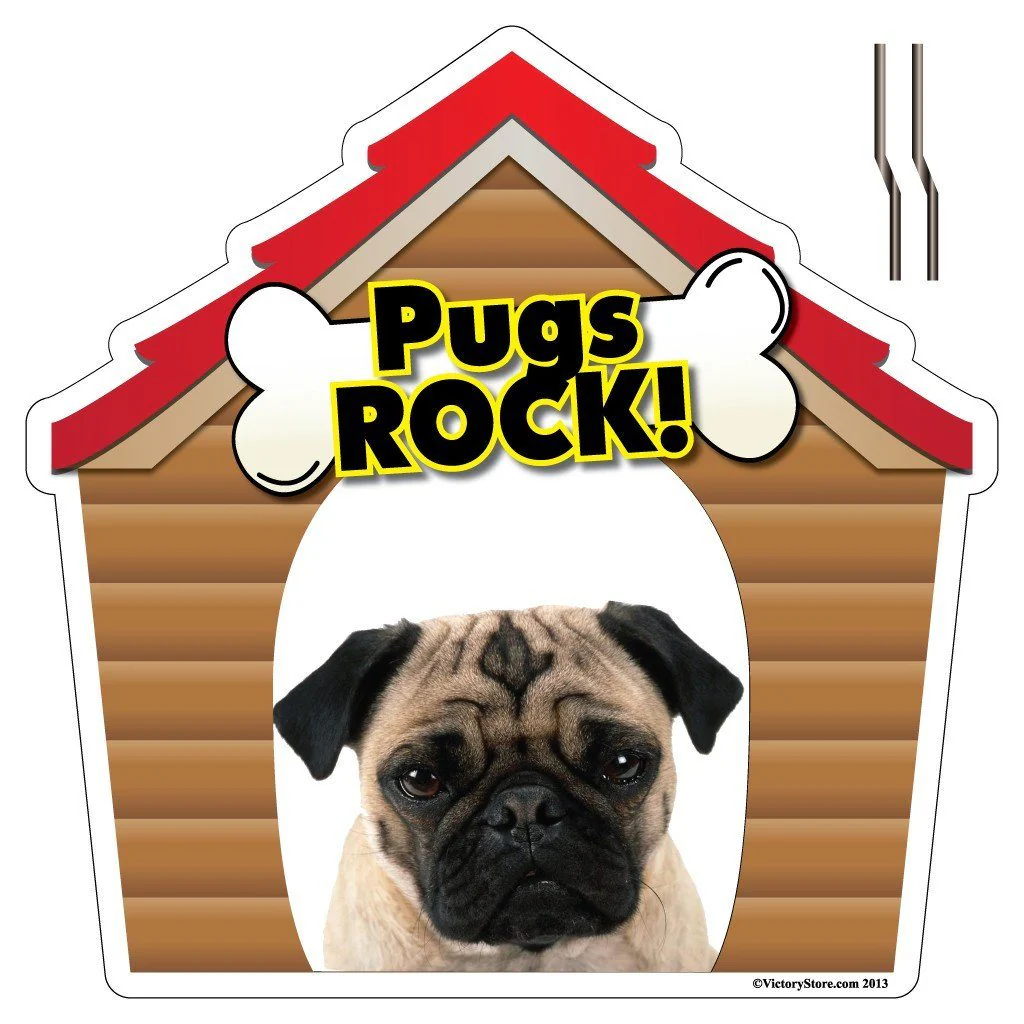 Pugs Rock! Dog Yard Sign - Image 2