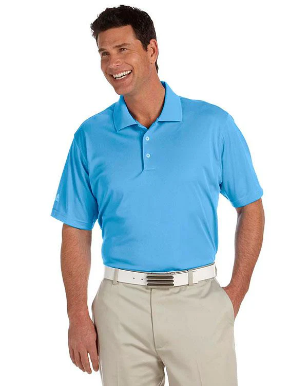 QCR Men's adidas Golf climalite® Short Sleeve Polo - Image 2