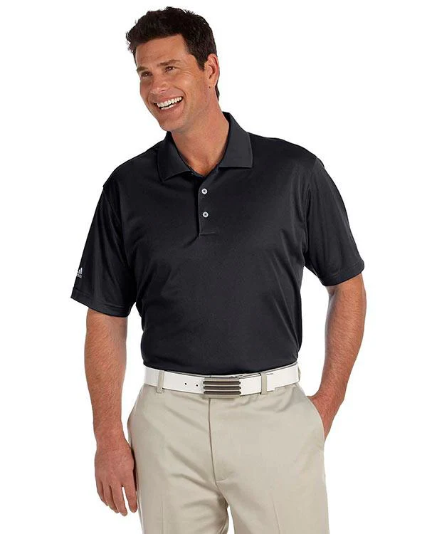 QCR Men's adidas Golf climalite® Short Sleeve Polo - Image 6