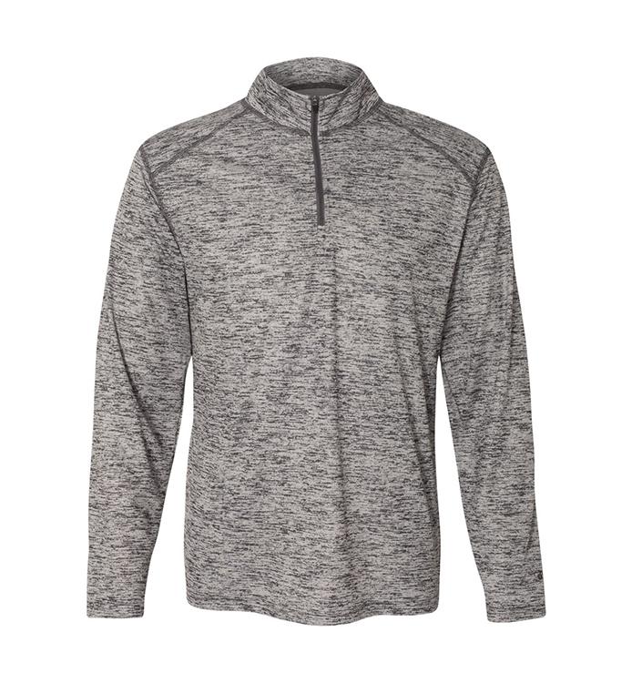 QCR Men's Tonal Blend Quarter Zip Pullover - Image 2