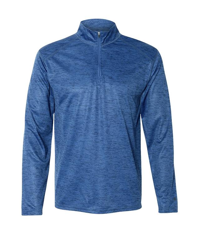 QCR Men's Tonal Blend Quarter Zip Pullover - Image 4