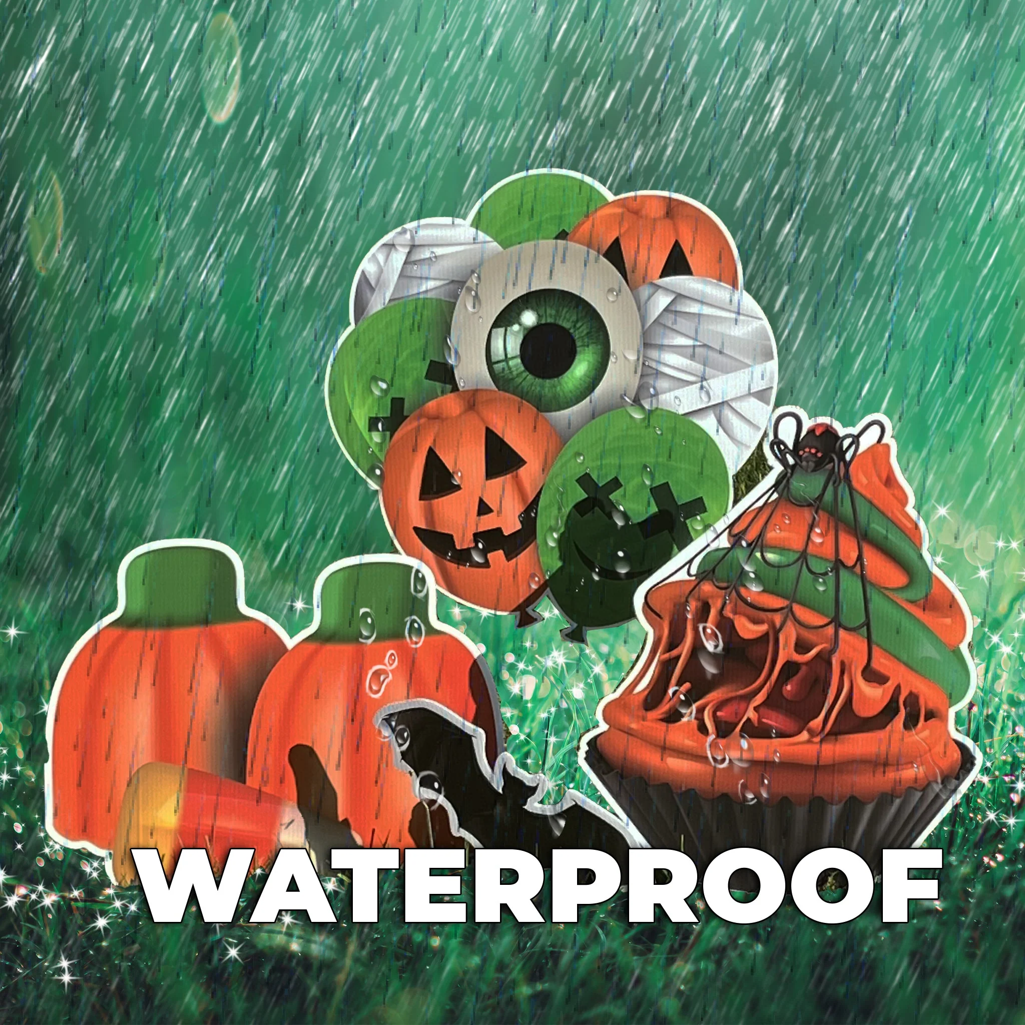BOO! Pumpkins & Candies Halloween Quick Set - 10pc Set - Image 4